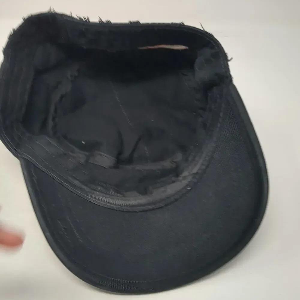 Rapid Dominance Army Cap Black M Hat Side Zipper Pocket Tactical Cotton Twill